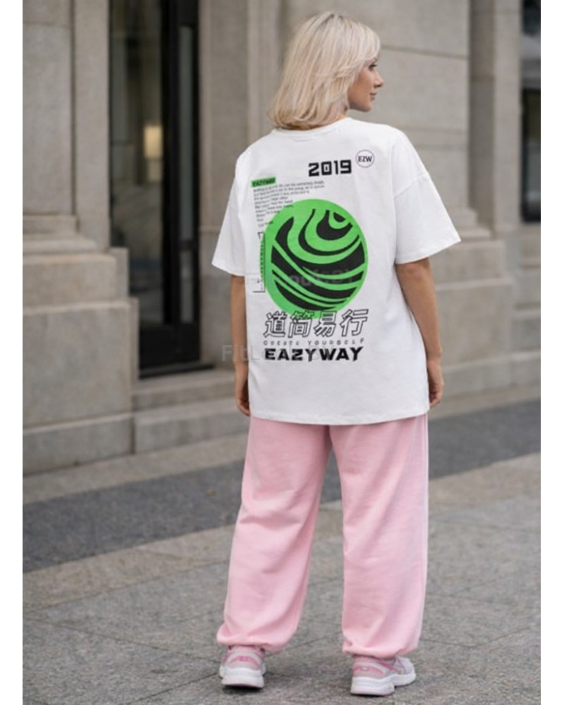 Оверсайз футболка EazyWay Cyber Techno