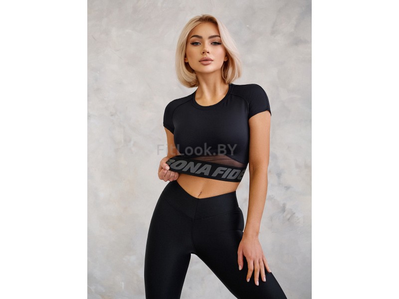 Топ Bona Fide: Hi-Tech Shirt "Black"