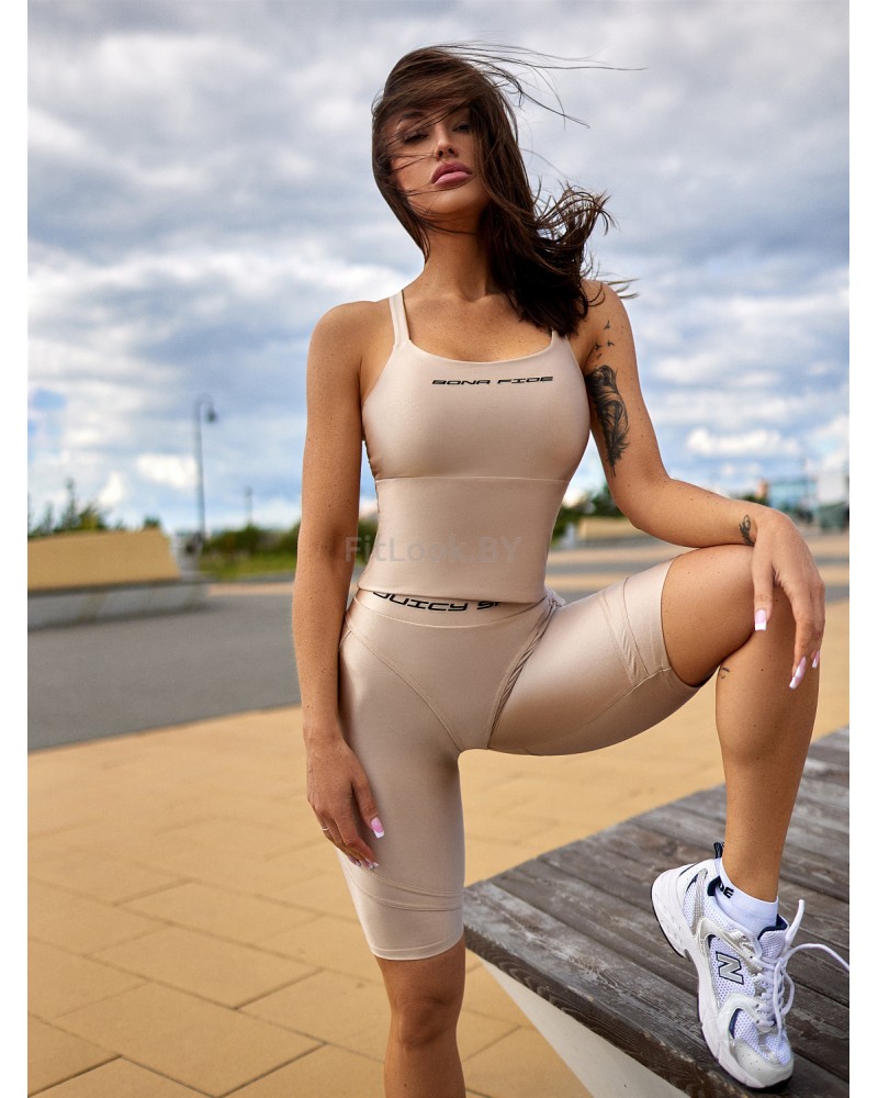 Велосипедки Bona Fide: Bona Cycling Extra Sex-Push Up "Juicy Nude"