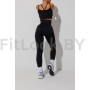 Бесшовные спортивные лосины Forstrong Neat Black