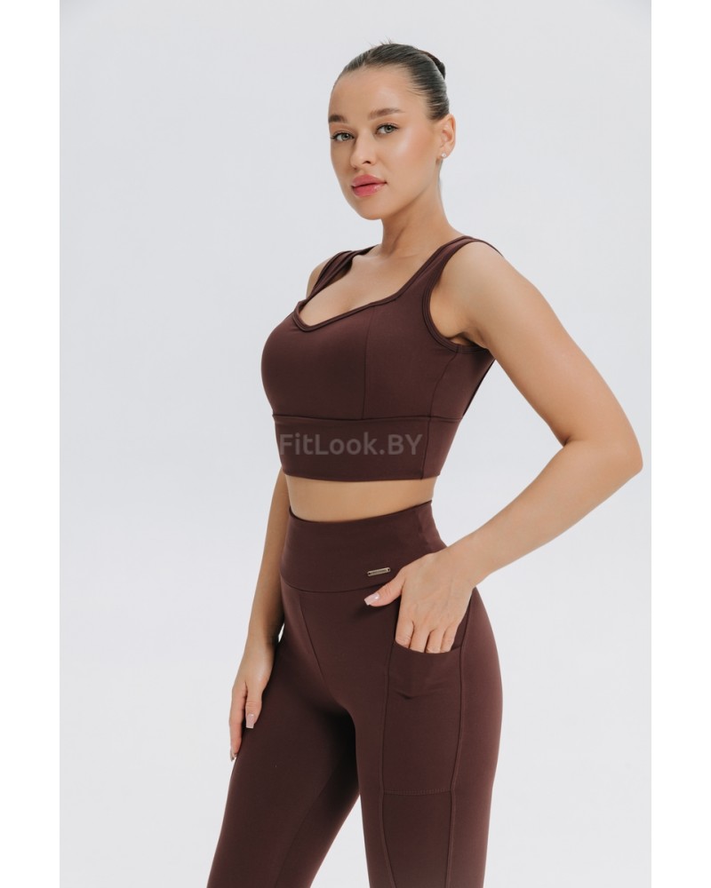 Топ для фитнеса Forstrong Pulse Brown
