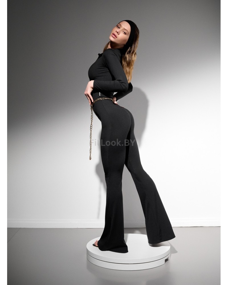 Повседневный комбинезон Bona Fashion: Chika Bomb "Black Rib"