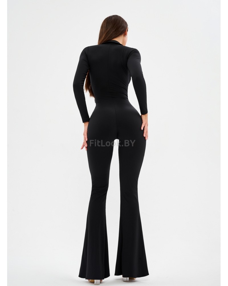 Повседневный комбинезон Bona Fashion: Chika Bomb "Black Rib"