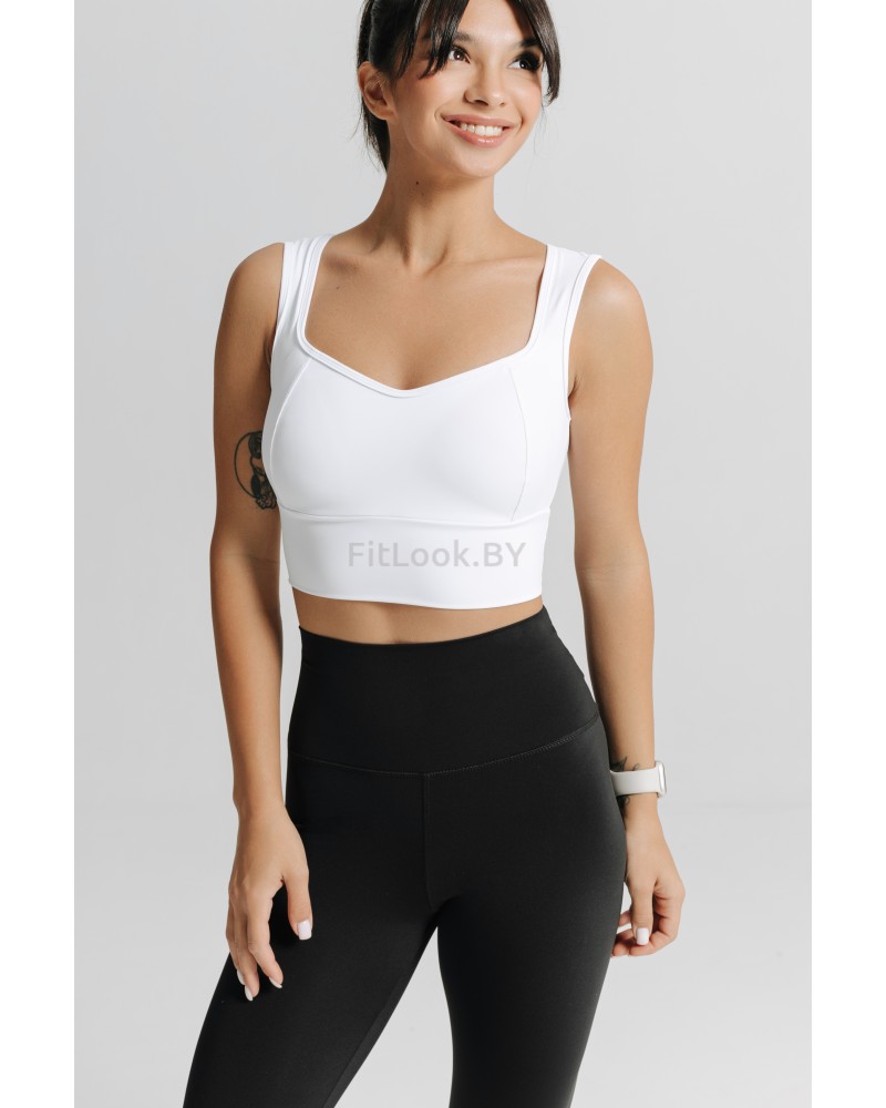 Топ для фитнеса Forstrong Beat White
