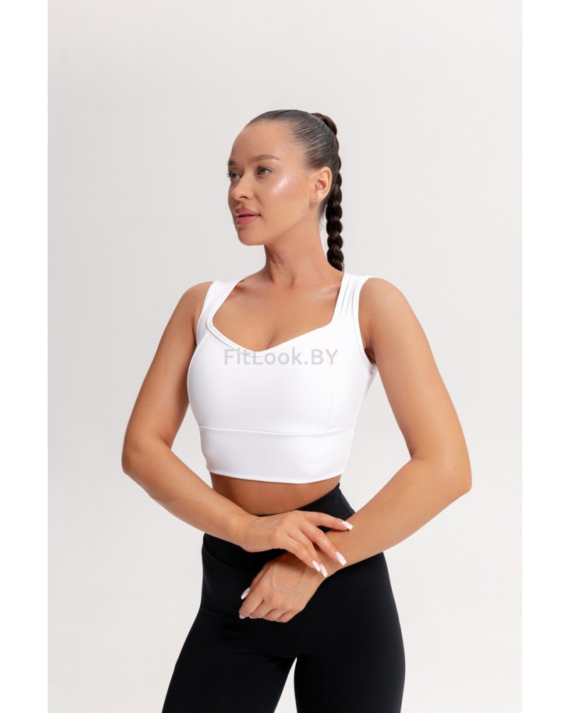 Топ для фитнеса Forstrong Beat White