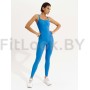 Женский комбинезон для фитнеса Neverlate Aerobic Blue