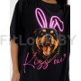Футболка Bona Fashion: OVERSIZE T-shirt "Dangerous Kiss"