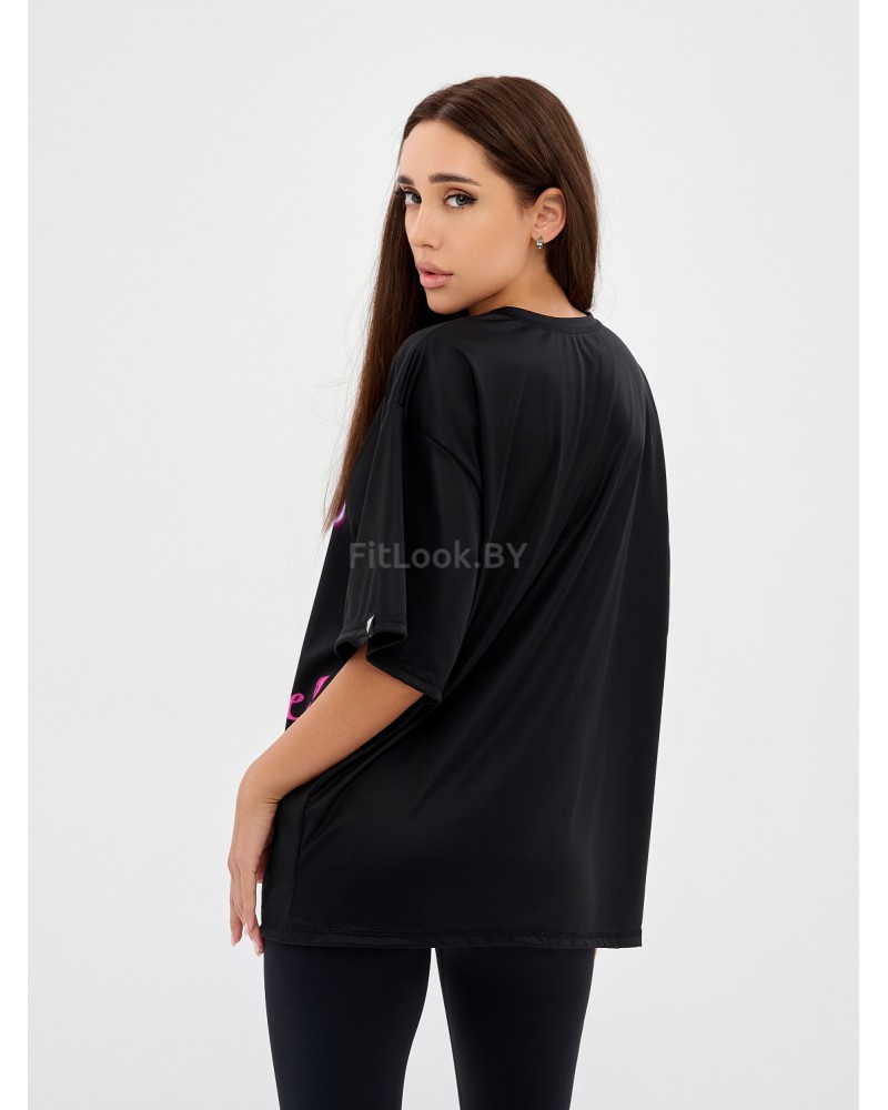 Футболка Bona Fashion: OVERSIZE T-shirt "Dangerous Kiss"