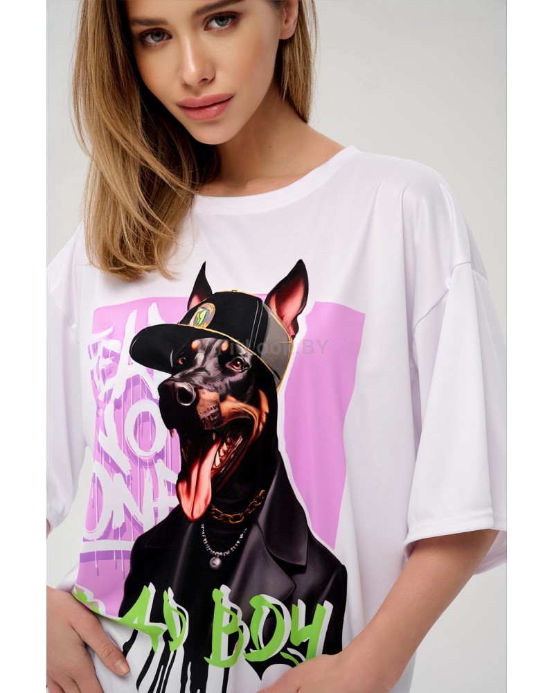 Футболка Bona Fashion: OVERSIZE T-shirt "Bad Boy"