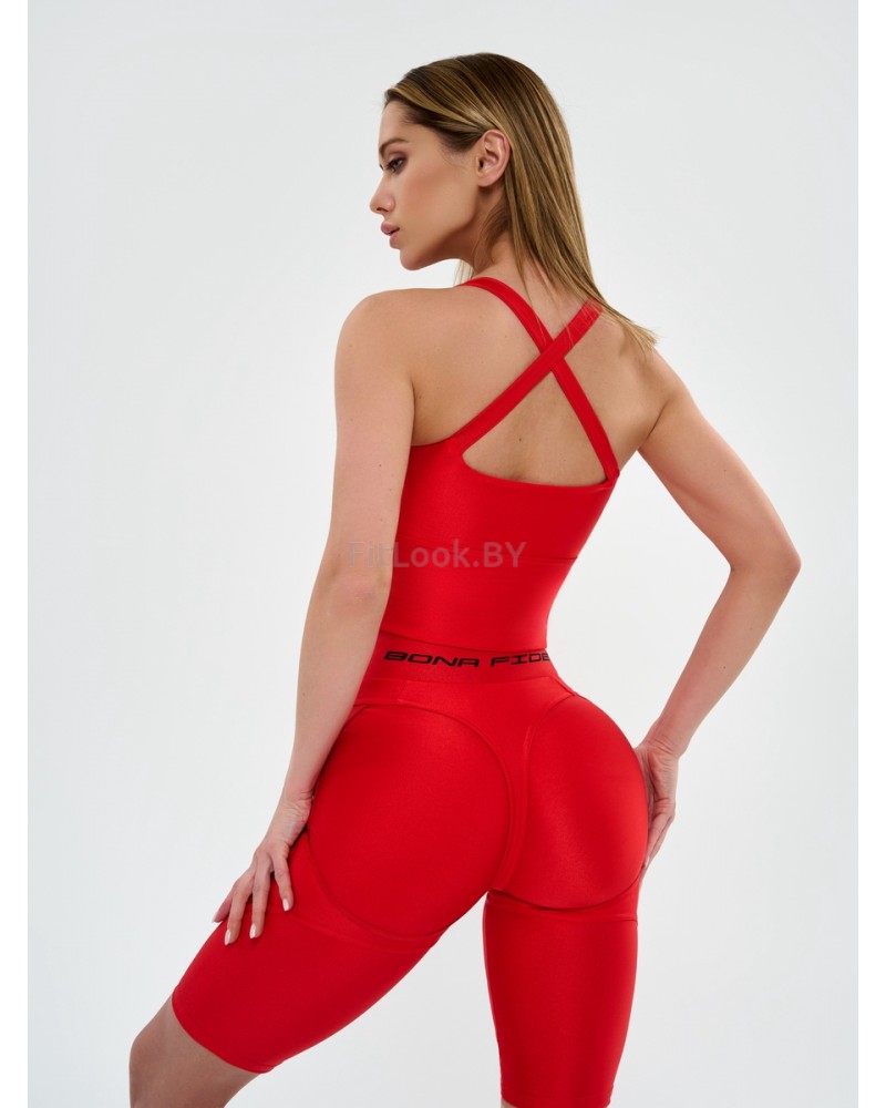 Майка-топ Bona Fide: Grace Top "Juicy Red"