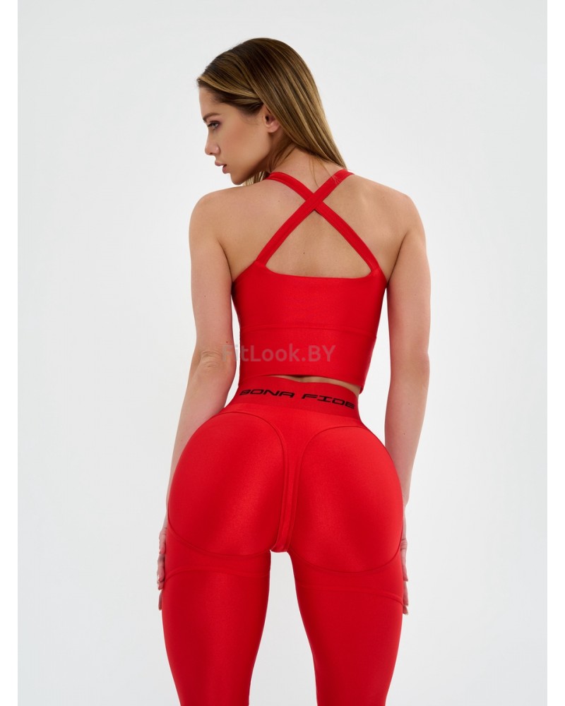 Майка-топ Bona Fide: Grace Top "Juicy Red"