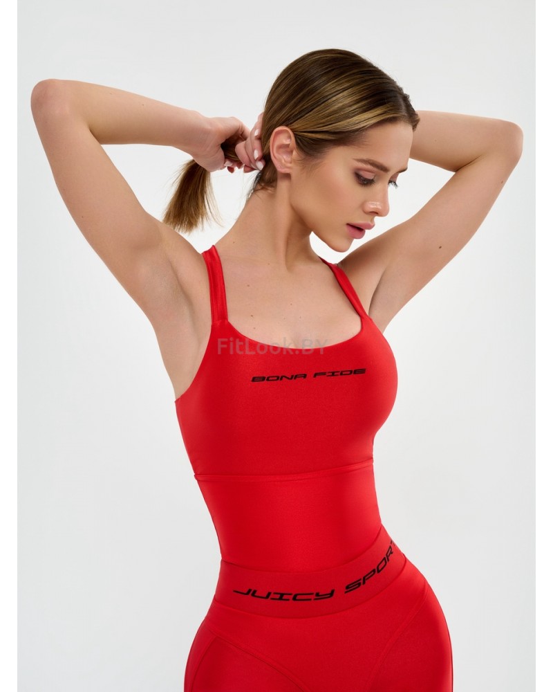 Майка-топ Bona Fide: Grace Top "Juicy Red"
