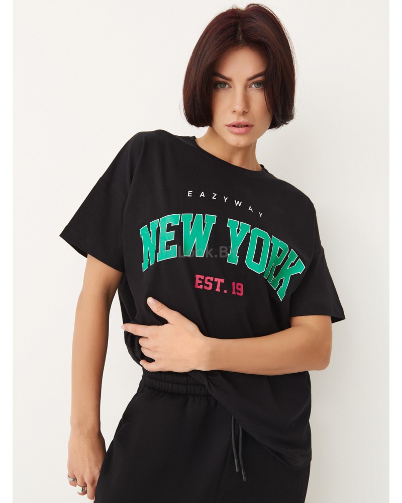 Женская oversized футболка New York