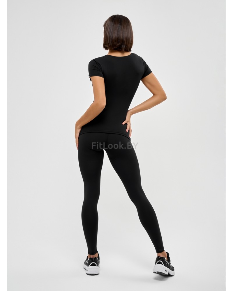 Футболка c топом Bona Fide: Bra T-shirt Black