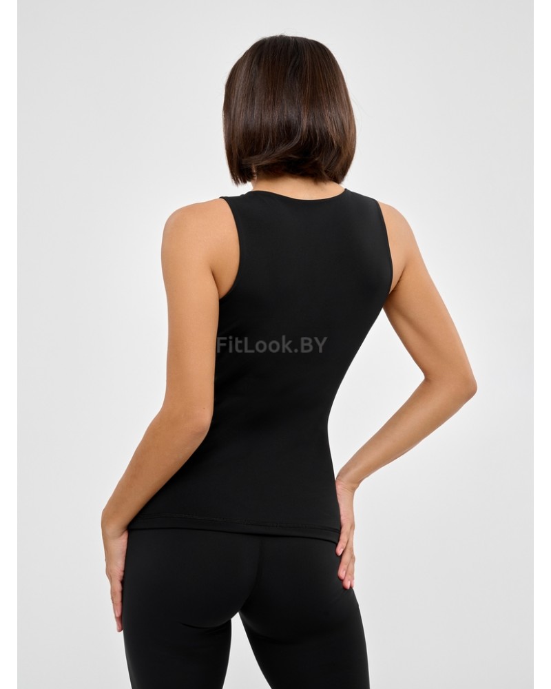 Майка с топом Bona Fide: Bra Vest Black