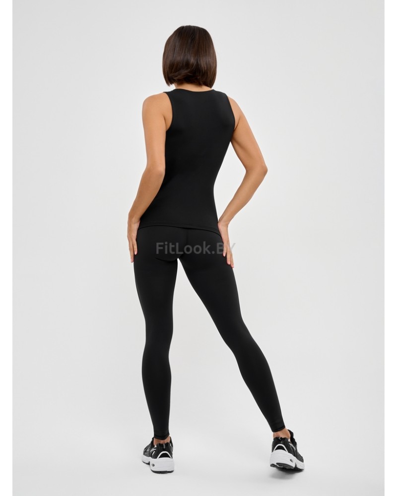 Майка с топом Bona Fide: Bra Vest Black