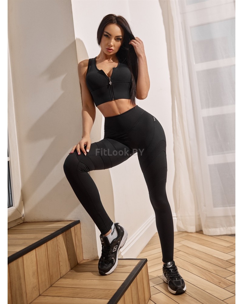Топ Bona Fide Top Go Zip "Black"