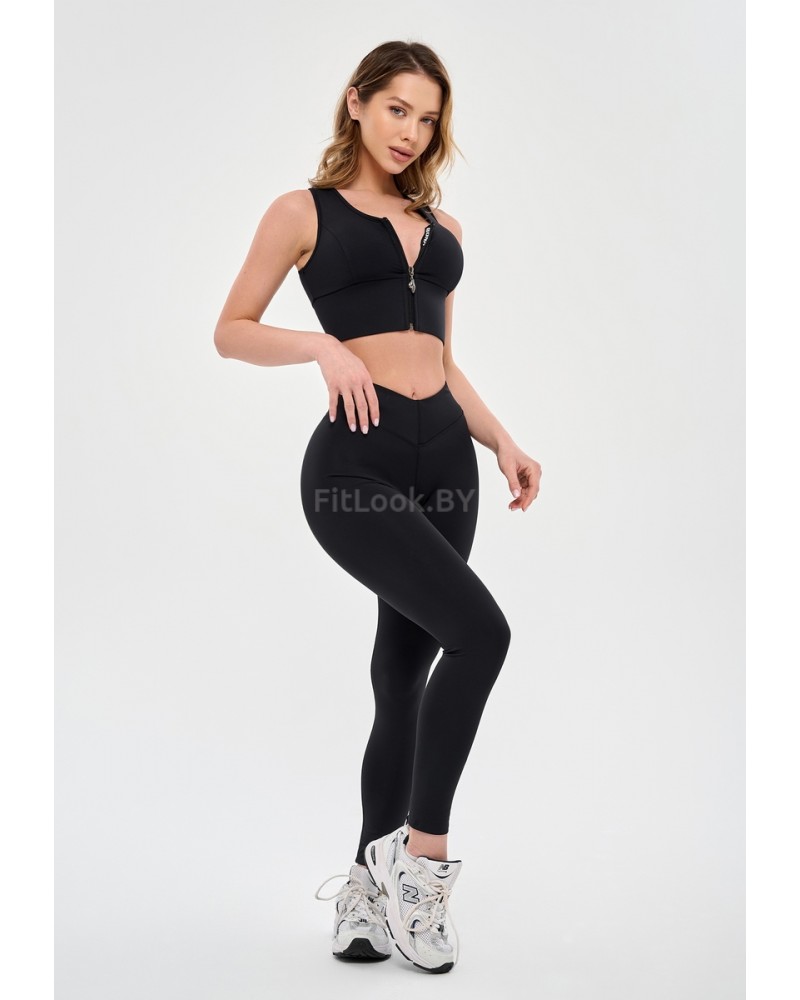 Топ Bona Fide Top Go Zip "Black"