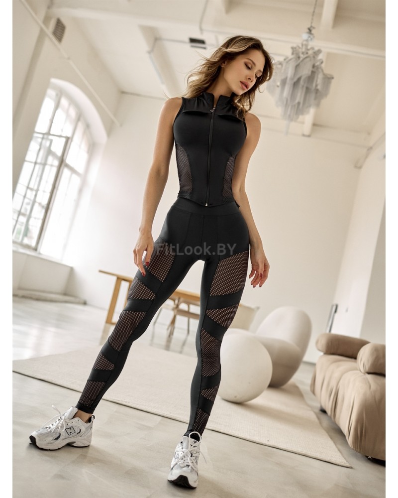 Топ на молнии Bona Fide: Cop Top "Black"