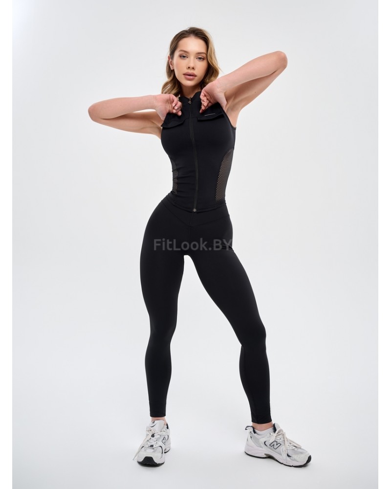 Топ на молнии Bona Fide: Cop Top "Black"