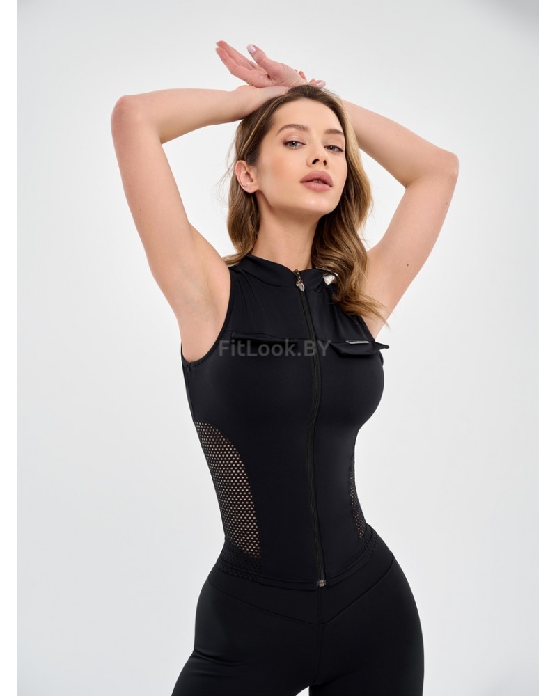 Топ на молнии Bona Fide: Cop Top "Black"