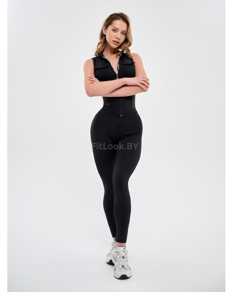 Топ на молнии Bona Fide: Cop Top "Black"