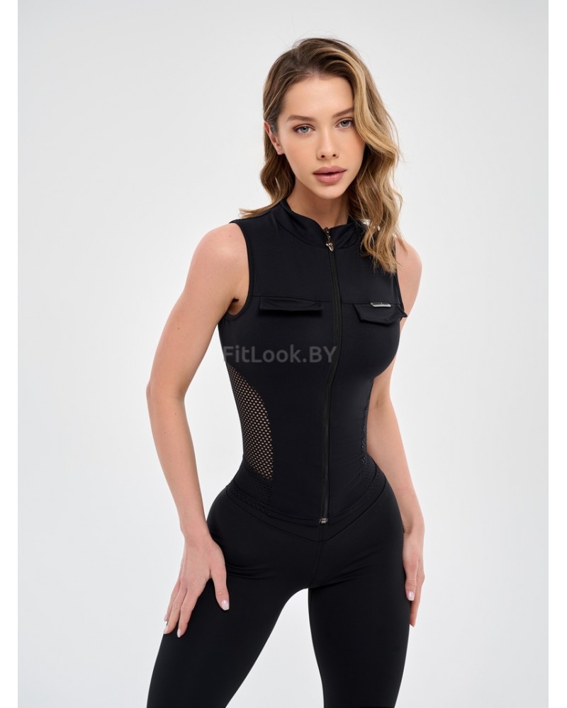 Топ на молнии Bona Fide: Cop Top "Black"