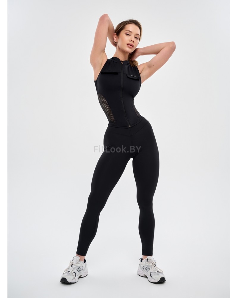 Топ на молнии Bona Fide: Cop Top "Black"