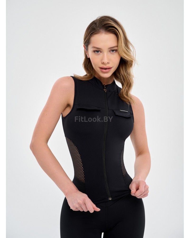 Топ на молнии Bona Fide: Cop Top "Black"