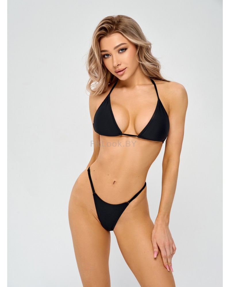 Лиф Bona Fide: Tie top bikini "Black"