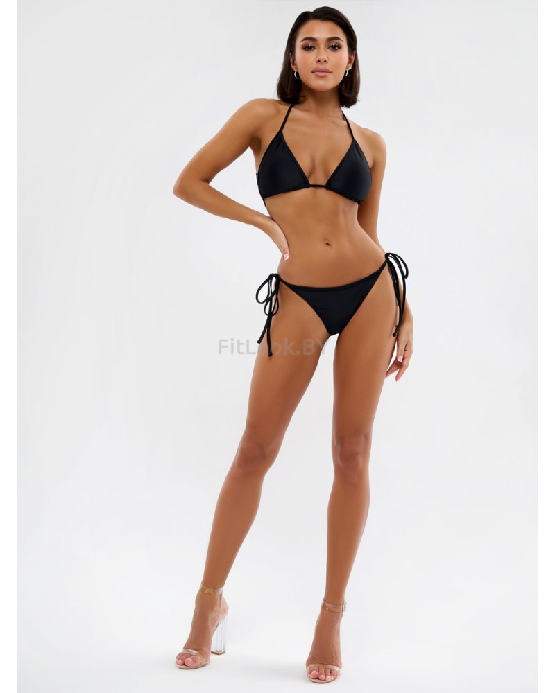 Лиф Bona Fide: Tie top bikini "Black"