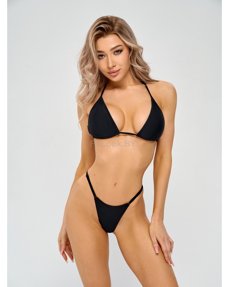 Лиф Bona Fide: Tie top bikini "Black"