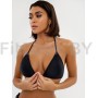 Лиф Bona Fide: Tie top bikini "Black"