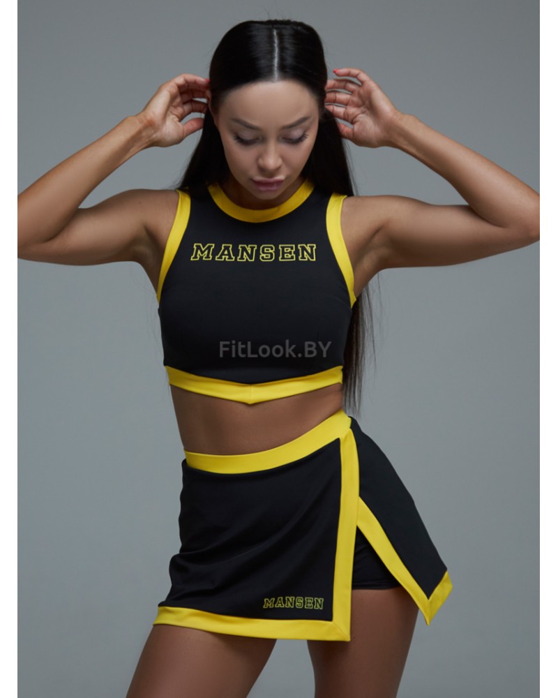 Топ Cheerleading Black