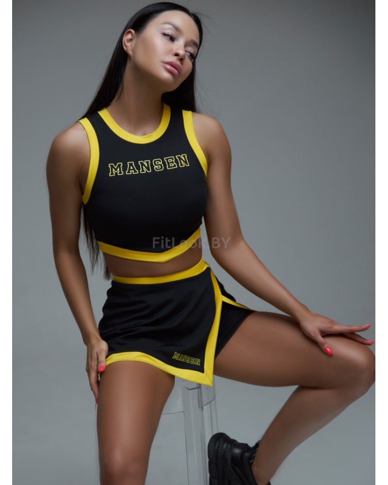 Топ Cheerleading Black