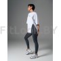 Футболка свободного силуэта ACTIVE SPORT create yourself с разрезом