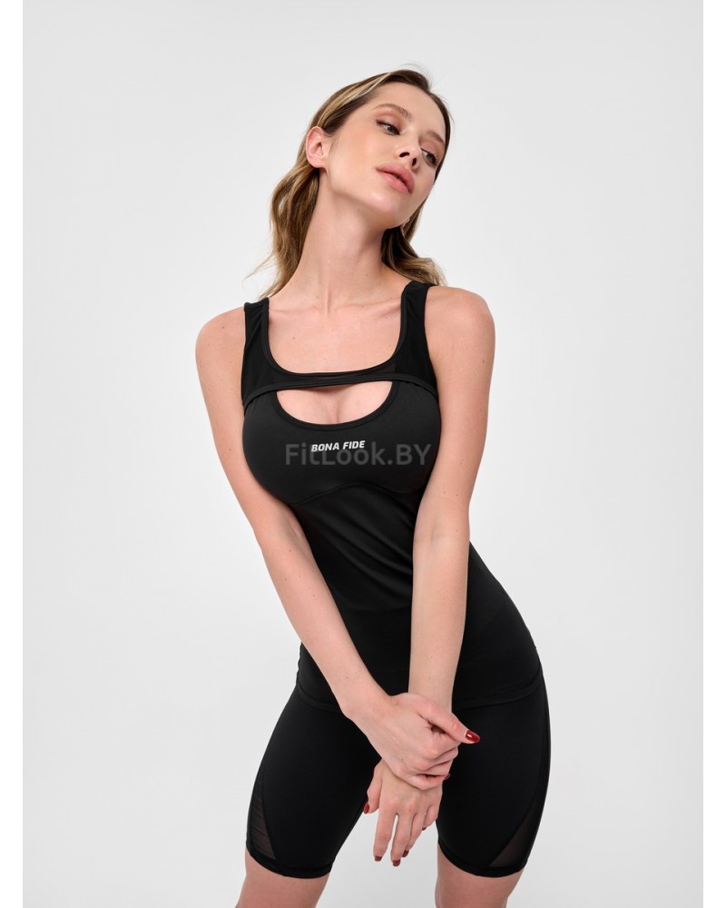 Майка Bona Fide Shape Bra-shirt "Black"