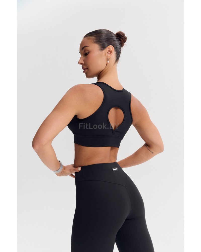 Топ для фитнеса Forstrong Flora Black