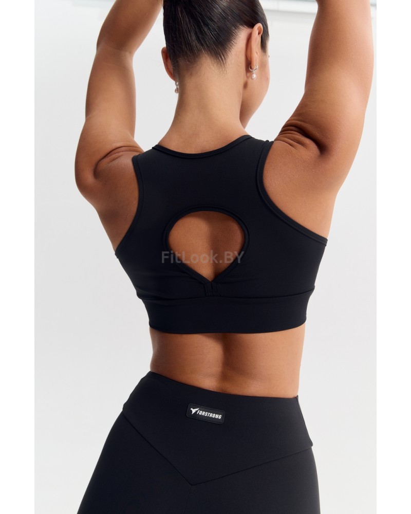 Топ для фитнеса Forstrong Flora Black