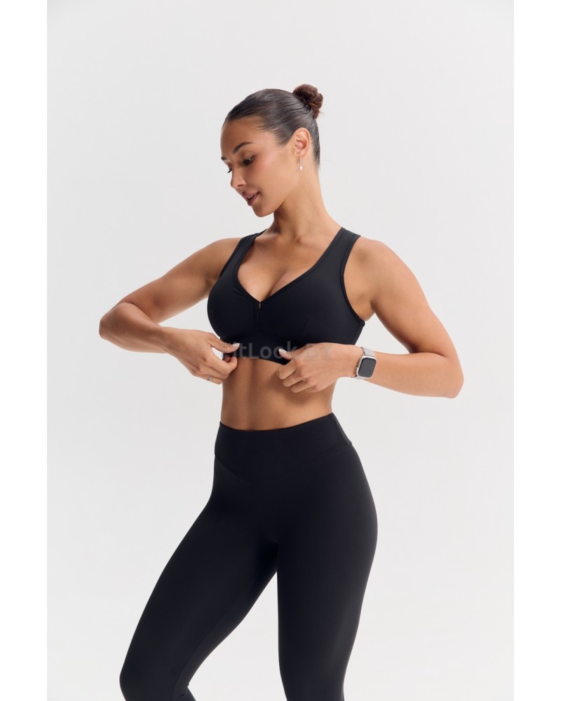 Топ для фитнеса Forstrong Flora Black