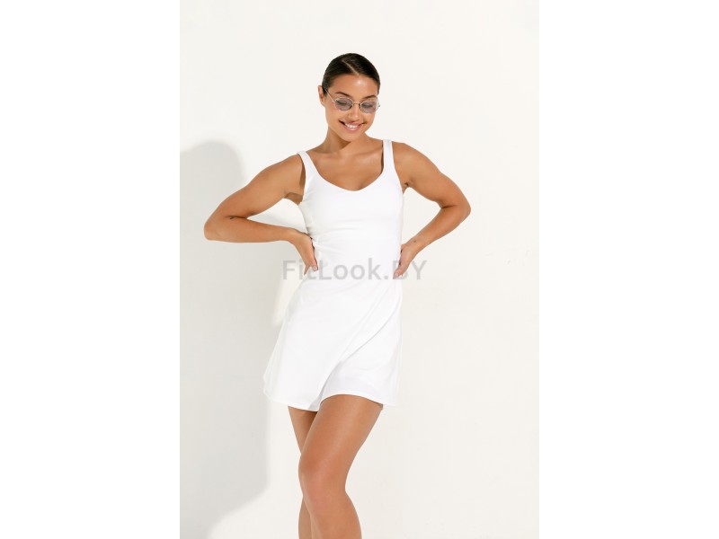 Платье с шортами Forstrong HIT White