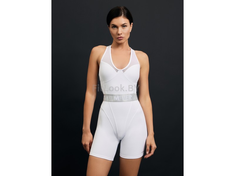 Комбинезон Neverlate White Mesh Suit