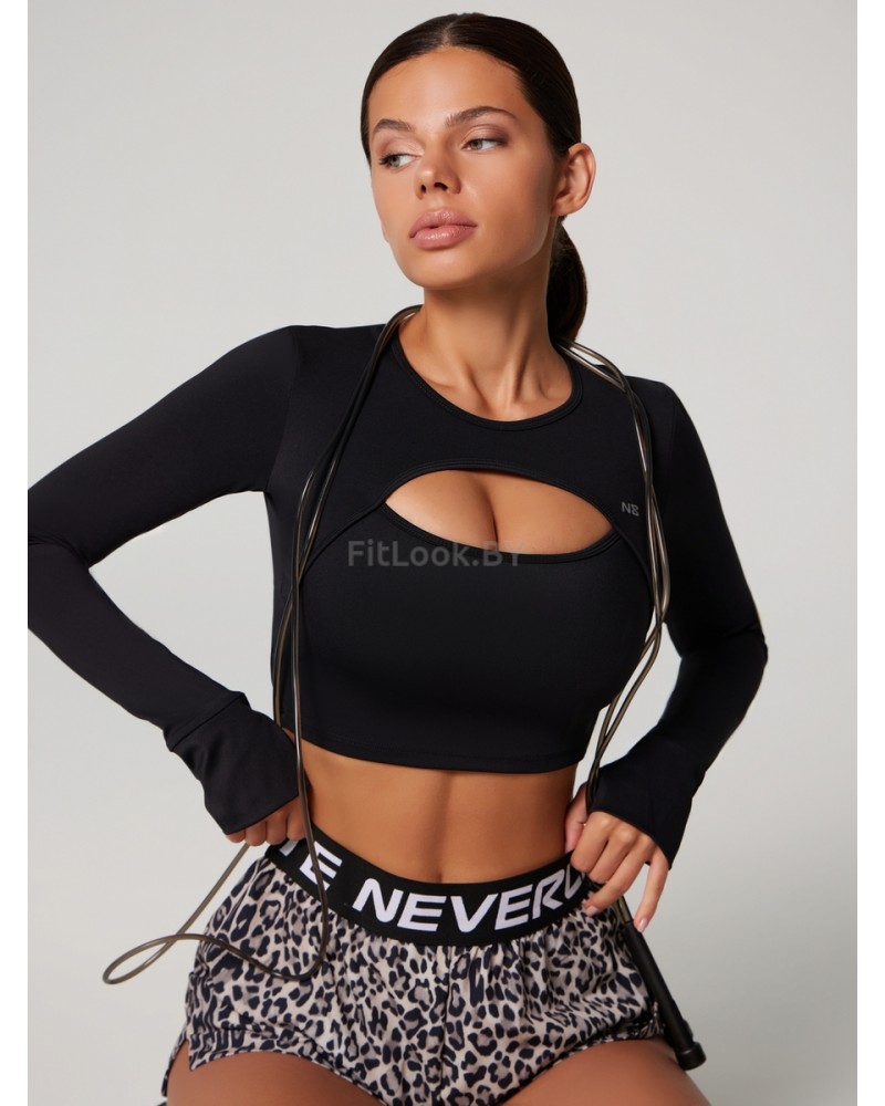 Укороченный рашгард с длинными рукавами Neverlate Casual Rash 