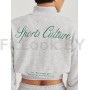Свитшот на молнии с воротником стойкой в стиле Sporty & Rich