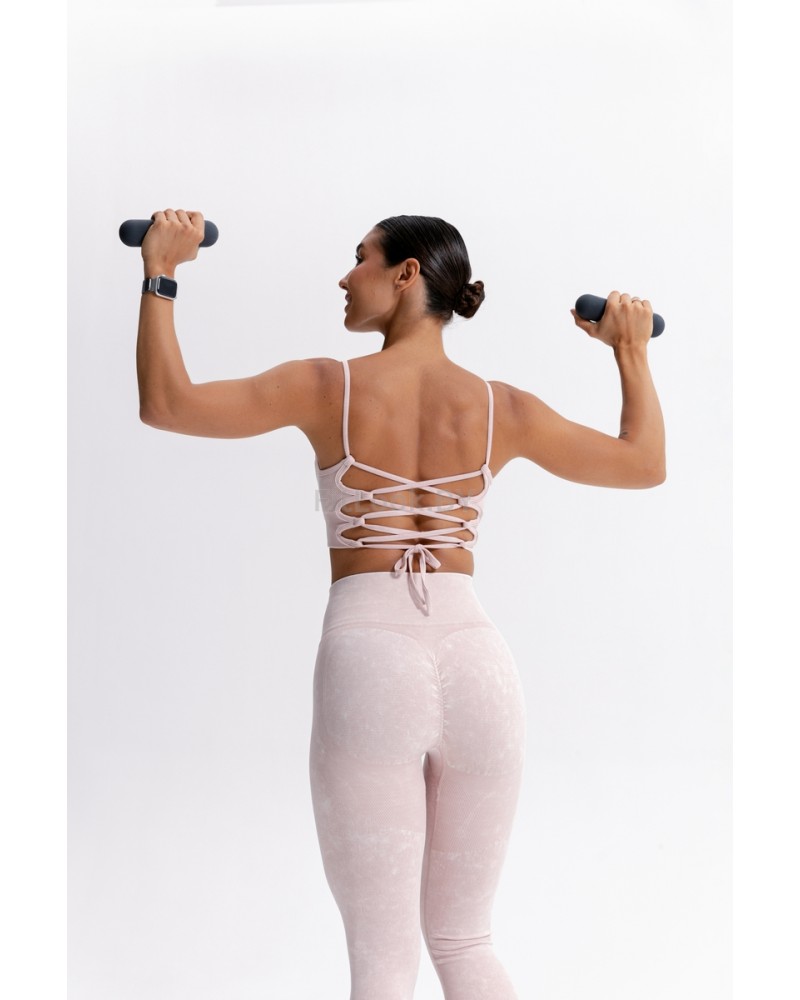 Топ Forstrong Lattice Pink Denim