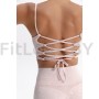 Топ Forstrong Lattice Pink Denim