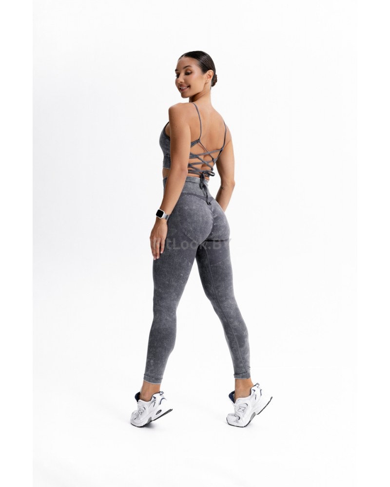 Топ Forstrong Lattice Black Denim