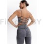 Топ Forstrong Lattice Black Denim
