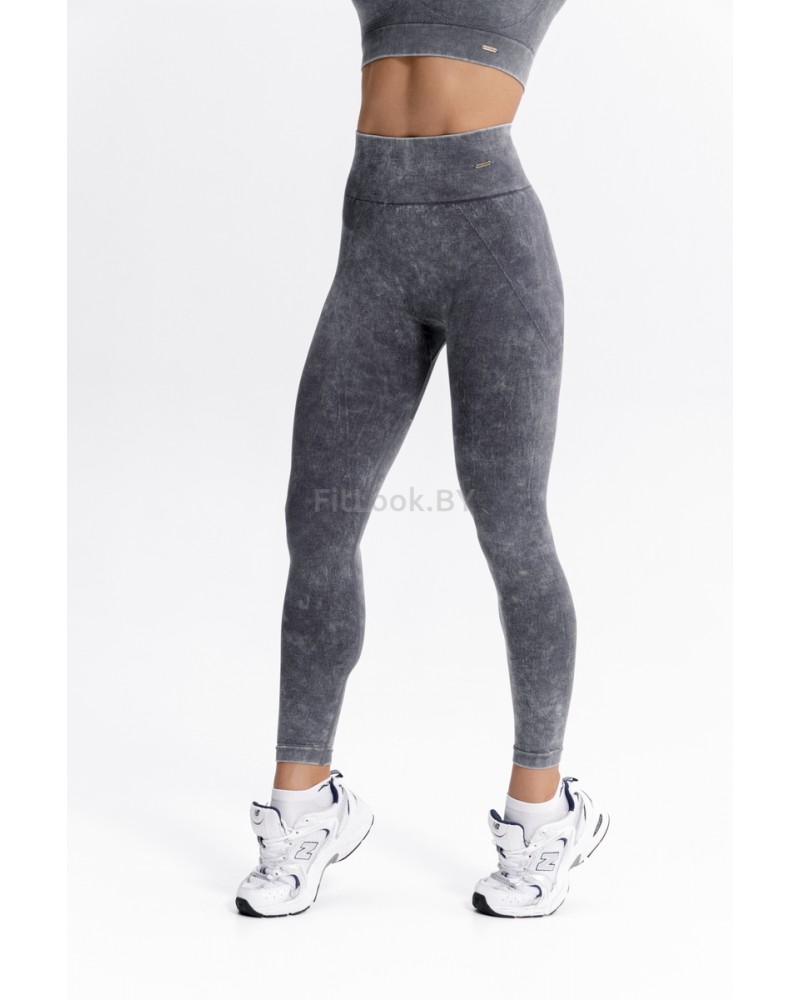 Бесшовные лосины Forstrong Reform Black Denim