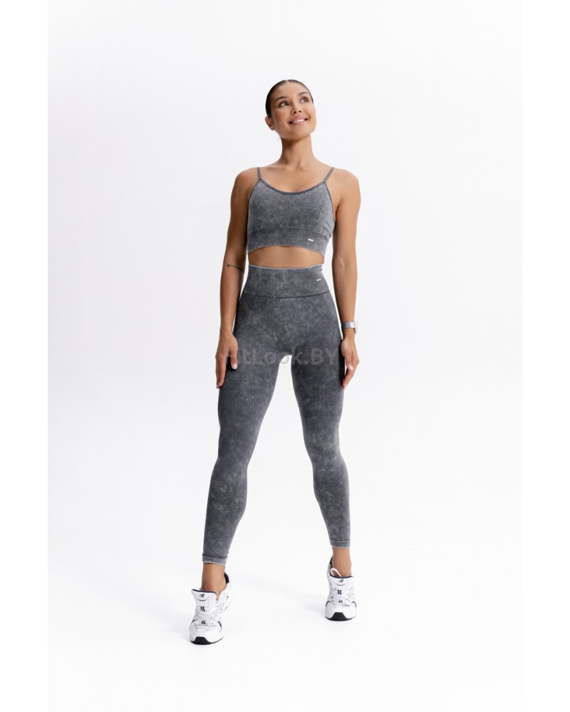 Бесшовные лосины Forstrong Reform Black Denim